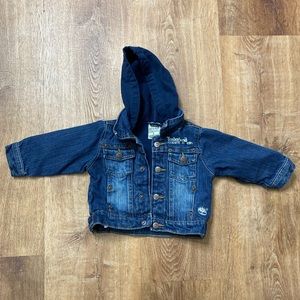Children’s Jean Timberland jacket with hood 6/9M